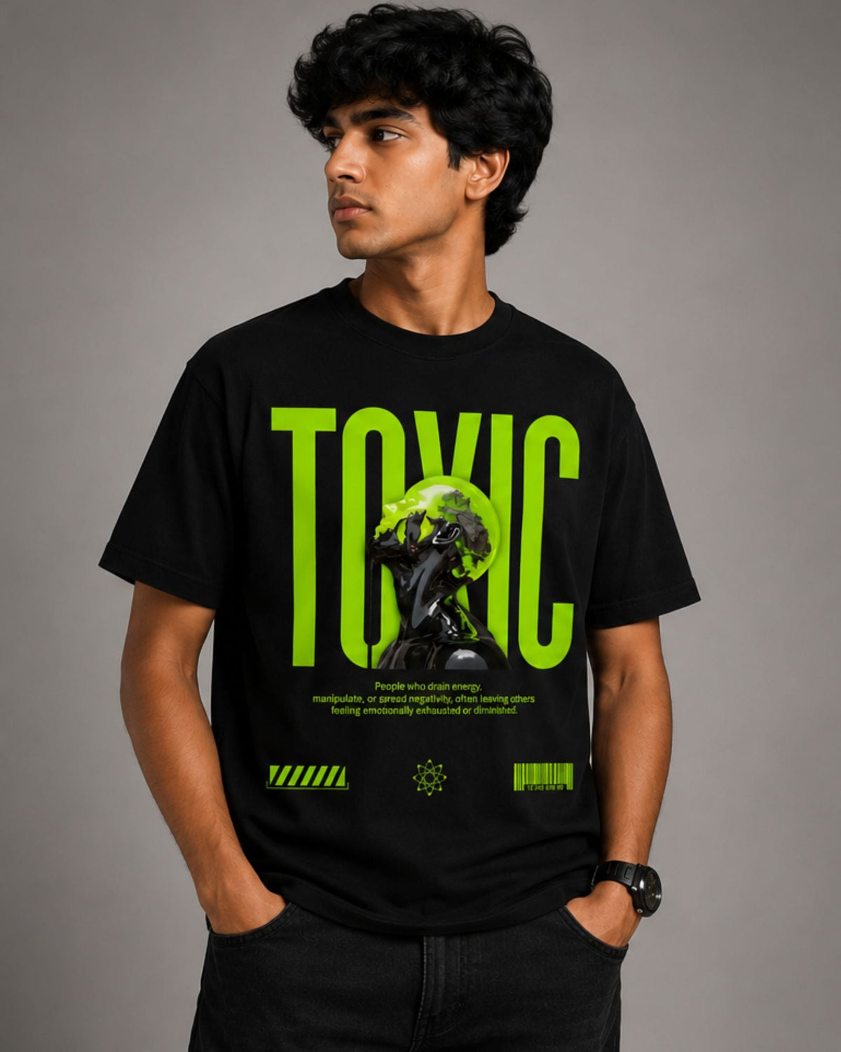 Toxic Oversized Tee