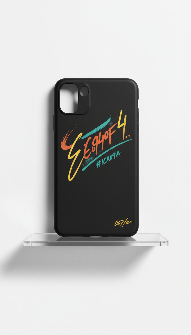 City Night Black Artist Signature Phone Case